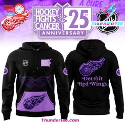 Detroit Red Wings x Hockey Fights Cancer 2024 Hoodie