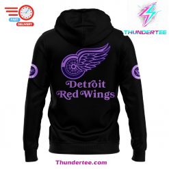 Detroit Red Wings x Hockey Fights Cancer 2024 Hoodie