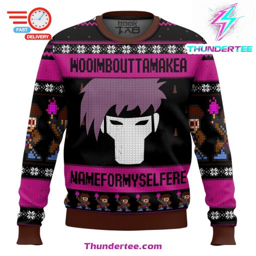 Gambit Make a name for myself Ugly Sweater