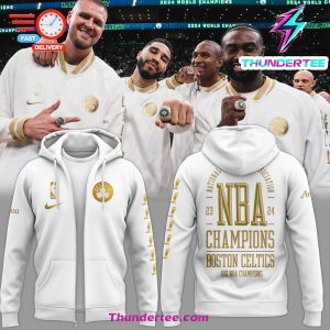 Limited Edition Boston Celtics 18X Champions 2024 Hoodie