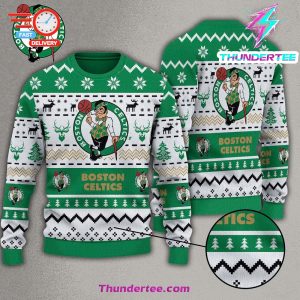 Limited Edition Boston Celtics Knitted Sweater 2024