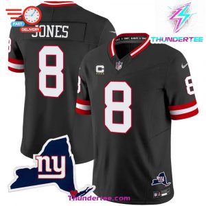 Mens Giants New York State Map Patch Limited Jersey V2