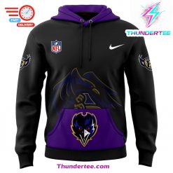 Mens Nike Black NFL Baltimore Ravens Limited Pullover Hoodie