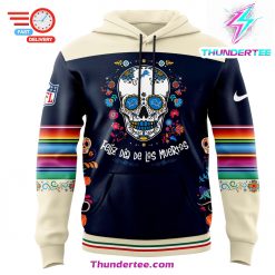 Mens Nike Detroit Lions 2024 NFL Dia De Los Muertos Premium Limited Pullover Hoodie 2