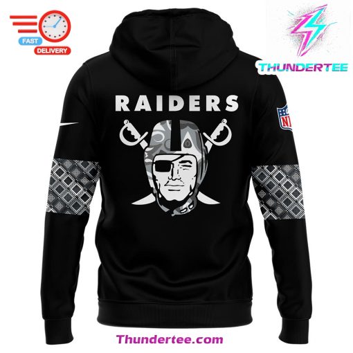 Men’s Nike Las Vegas Raiders 2024 Native American Heritage Month Premium Limited Pullover Hoodie