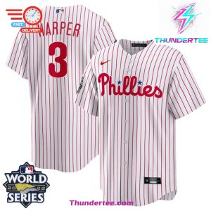 Mens Philadelphia Phillies 2022 World Series Home Player Jersey