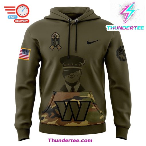 Men’s Washington Commanders Nike Camo 2024 Salute to Service Club Fleece Pullover Hoodie