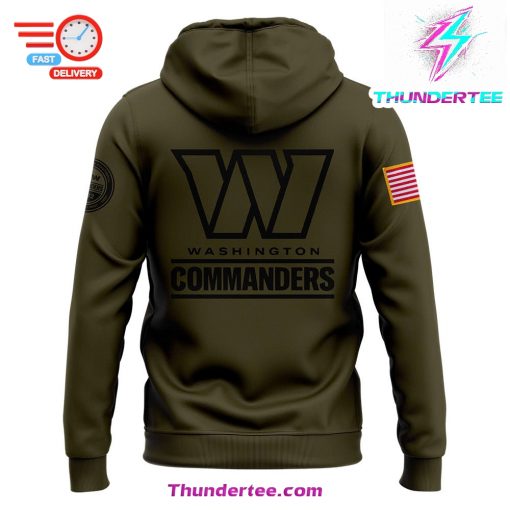 Men’s Washington Commanders Nike Camo 2024 Salute to Service Club Fleece Pullover Hoodie