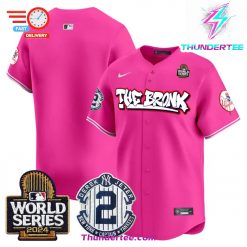 Men’s Yankees The Bronx 2024 World Series Vapor Premier Limited Jersey V2