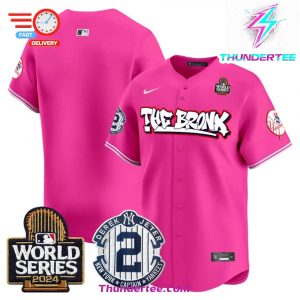 Mens Yankees The Bronx 2024 World Series Vapor Premier Limited Jersey V2