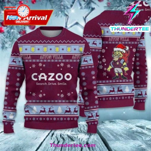 Seasonal Aston Villa Holiday Sweater