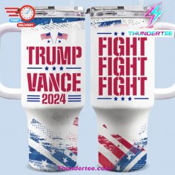 Trump Vance 2024 Fight Fight Fight Tumbler