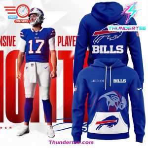 Buffalo Bills Nike Blue Game Player Hoodie