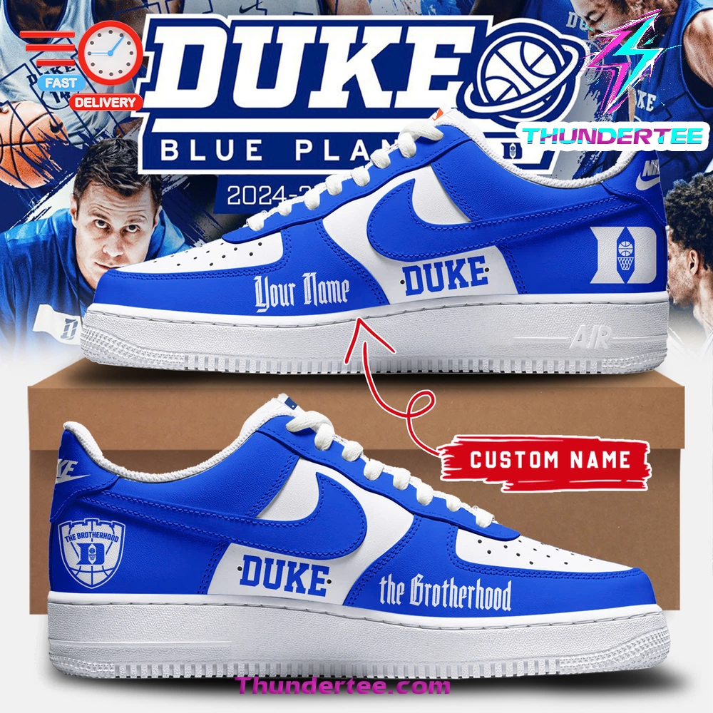 Limited Edition Duke Air Force 1 Shoes Custom