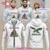 A Philly Special Christmas Party 2024 Raglan Hoodie