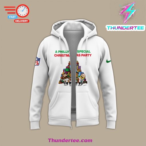 A Philly Special Christmas Party 2024 Zip Hoodie