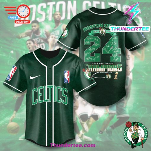 Boston Celtics Baseball Jersey