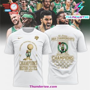 Boston Celtics NBA Champions Shirt 2024