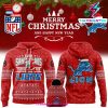 Detroit Lions 2024 Merry Christmas Special Premium Limited Pullover Hoodie