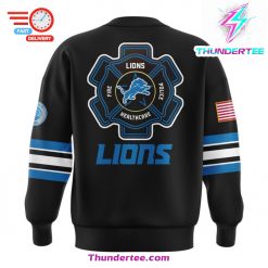 Detroit Lions x 2024 Firefighter Appreciation Night Premium Limited Sweatshirt