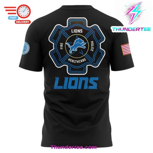 Detroit Lions x 2024 Firefighter Appreciation Night Premium Limited Tee