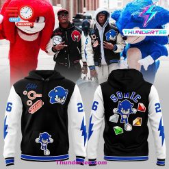 Mens Nike Detroit Lions 2024 Sonic and Knuckles Premium Limited Pullover Hoodie Sonic Gibbs 1