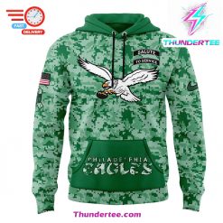 Philadelphia Eagles Nike Kenlly Green Arctic Camo 2024 Salute to Service Club Fleece Pullover Hoodie 3