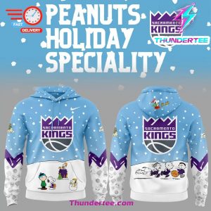 Sacramento Kings Peanuts Snoopy Nike Hoodie Set V2