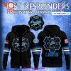 Unisex’s Detroit Lions x 2024 First Responders Day Limited Pullover Waffle Hoodie