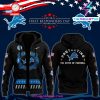 Unisex’s Detroit Lions x 2024 First Responders Day Limited Pullover Waffle Hoodie