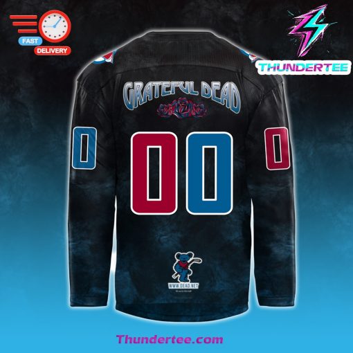 Colorado Avalanche x Grateful Dead Night 2024 Custom Jersey