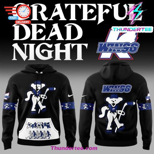 Kalamazoo Wings Grateful Dead Night Nike Hoodie