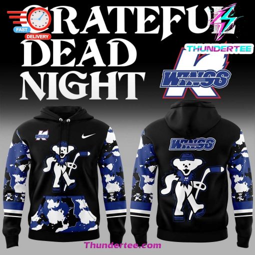 Kalamazoo Wings Grateful Dead Night Nike Hoodie Set