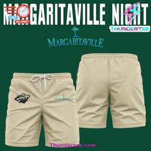 Minnesota Wild x Margaritaville Night Premium Limited Hawaii Shirt