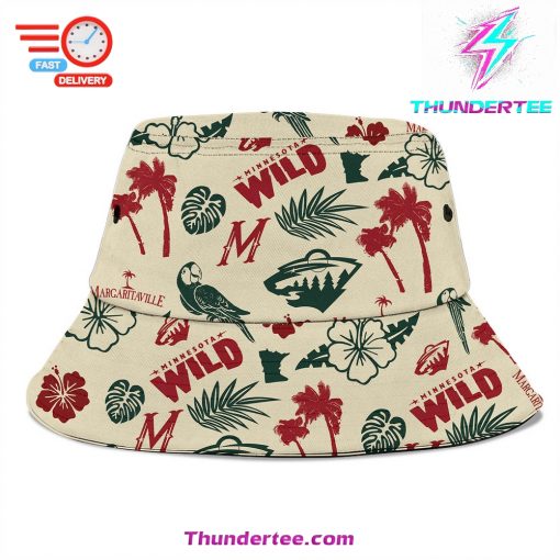 Minnesota Wild x Margaritaville Night Premium Limited BUCKET HAT