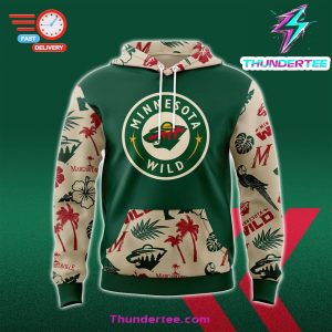 Minnesota Wild x Margaritaville Night Premium Limited Hoodie