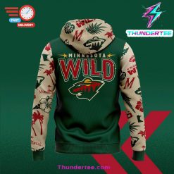 Minnesota Wild x Margaritaville Night Premium Limited Pullover Zip Hoodie