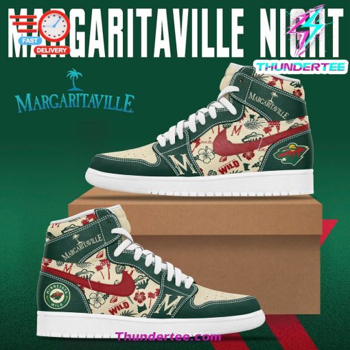 Minnesota Wild x Margaritaville Night Premium Limited Shoes