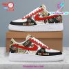 San Francisco 49ers ‘Strawberry Waffle’ Custom Name Air Force 1 Sneaker