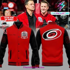 Personalized Hall Of Fame Carolina Hurricanes Bomber Jacket