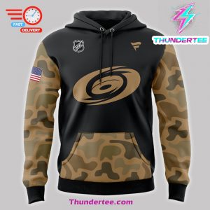 Special Edition Veterans Day Carolina Hurricanes Hoodie